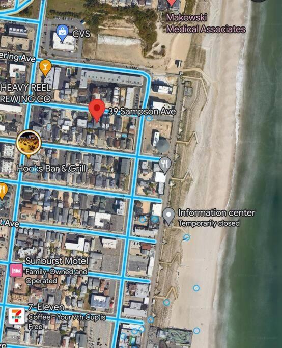 Ocean Block Oasis, 2-Bed Condo Seaside Heights Exterior foto